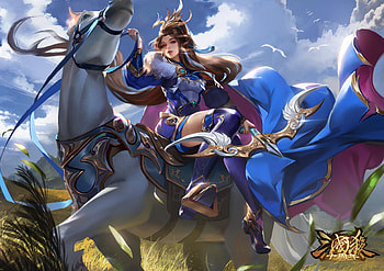 Royal Queen, fantasy, Royal, Blue, Queen HD wallpaper