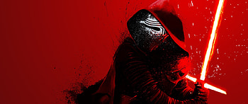 Kylo Ren Mask, Captivating artwork, Movie character design, Digital HD wallpaper
