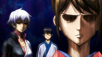 Gintama — Gintoki, Kagura & Shinpachi, Gintama, Gintoki Sakata, Kagura (Gintama), Shimura Shinpachi, funny anime HD wallpaper