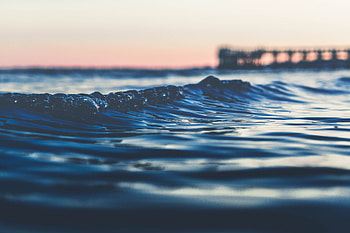 Nature, Water, Sea, Close-Up, Foam HD wallpaper