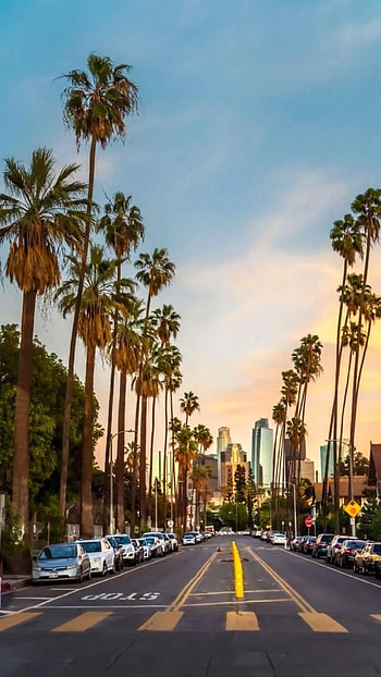 California, Los Angeles graphy, Travel inspiration, Cityscape HD phone wallpaper