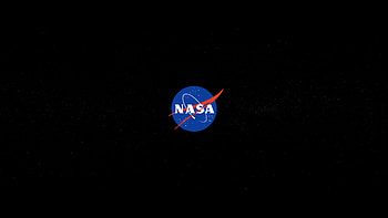 Nasa Logo Black Oled , nasa, logo, black, dark, oled HD wallpaper