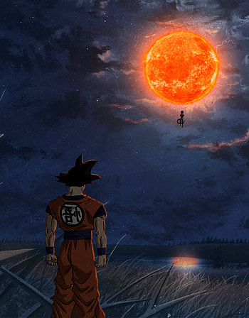 Goku VS zer Night, dragon ball HD phone wallpaper
