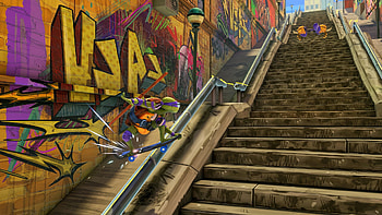 : Teenage Mutant Ninja Turtles - Mutants Unleashed Action!, video game, Teenage Mutant Ninja Turtles: Mutants Unleashed HD wallpaper