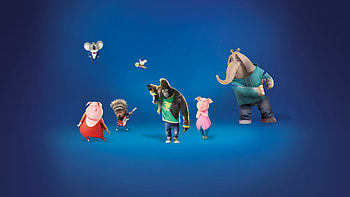 Sing movie , Vibrant animation, Musical journey, Lively characters HD wallpaper