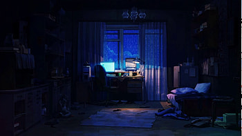 Late Nights [lo Fi Piano Mix], Lo-Fi Mix HD wallpaper