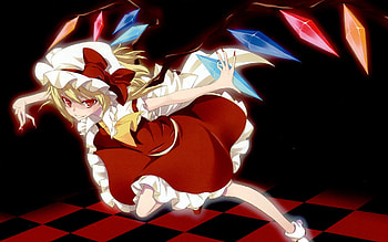 Anime, Flight, Girl, Vampire HD wallpaper