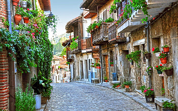 Europe's hidden alleys, Enchanting European streets, Secret alleyways, European charm HD wallpaper