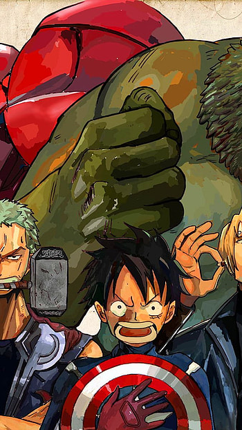 Team avenger one piece, anime HD phone wallpaper