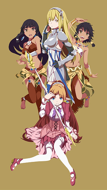 Is It Wrong to Try to Pick Up Girls in a Dungeon?, Beautiful Danmachi background, Christopher Walker's collection HD phone wallpaper