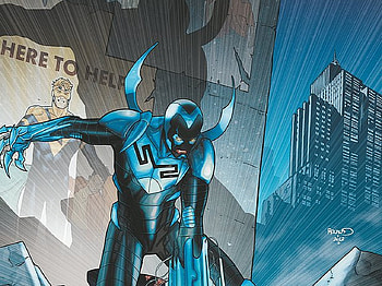 Blue Beetle, Comics, Blue Beetle (Dc Comics), Booster Gold, Jaime Reyes HD wallpaper