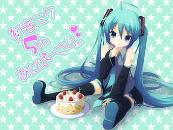 Hatsune Miku, Anime, Vocaloid HD wallpaper