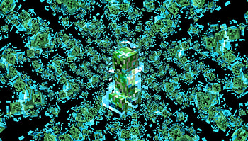 Creeper Constellation —, Creeper (Minecraft), Video Game, Pixel Art HD wallpaper
