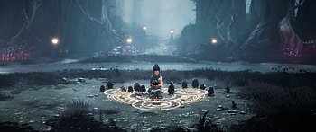 Kena: Bridge, Spirits fantasy games, magic spell HD wallpaper