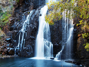 The Waterfalls, cool, waterfalls, nature, nice HD wallpaper
