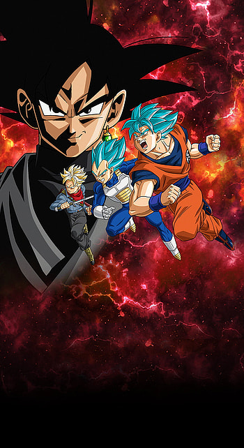 Super Saiyan Blue Black Goku - Dragon Ball Z Dokkan Battle, video game, Dragon Ball Z Dokkan Battle, Black Goku, Goku, Super Saiyan Blue HD phone wallpaper