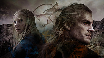 Ciri, Witcher Netflix, Geralt's companion, Adventurous journey HD wallpaper