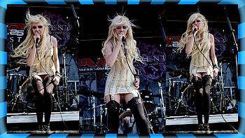 TAYLOR MOMSEN LIVE, sexy, concert rock, dalissa, concert, sexy woman, singer, woman, sexy girls, rock, singer rock HD wallpaper