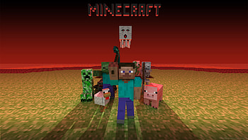 Minecraft HD wallpaper