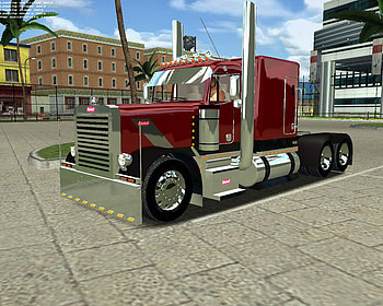 Custompete359, big rigs, trucks HD wallpaper