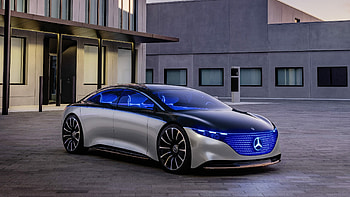 Mercedes-Benz EQS, Vision concept, High-resolution , Supercar status HD wallpaper