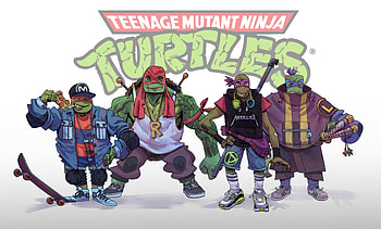 Teenage Mutant Ninja Turtles Team, teenage-mutant-ninja-turtles, ninja-turtle, superheroes, artwork, artist, digital-art, art, artstation HD wallpaper