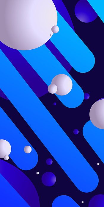Abstract Modern Shapes, digital, trending, art, trendy, cool, gradient, geometric, Digitalart HD phone wallpaper