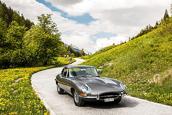 Jaguar-EType, Jaguar, Car, EType, path HD wallpaper