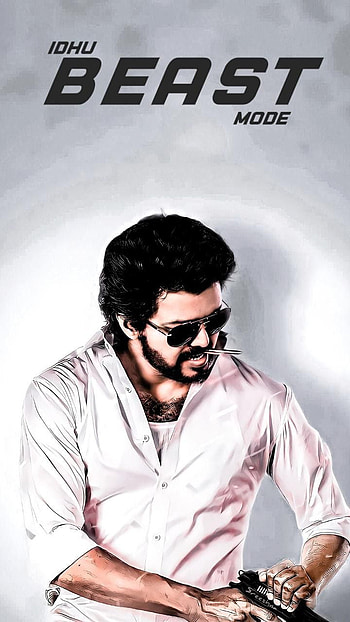 Beast Vijay, actor, tamil, thalapathy, nelson HD phone wallpaper