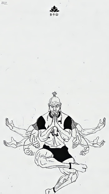 Hunter x Hunter Isaac Netero Meditation, Anime, Hunter x Hunter, manga HD phone wallpaper
