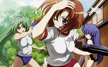 Higurashi_no_Naku_Koro, anime, higurashi, higurashi-no-naku-koro, when they cry HD wallpaper