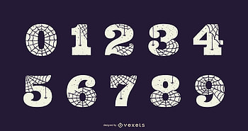 :), halloween, white, black, vexels, web, spider, numbers HD wallpaper
