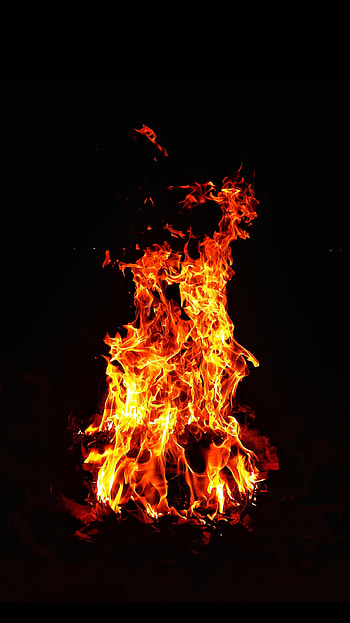 Flames, heat, Light, Fire HD phone wallpaper