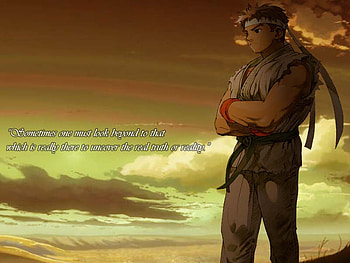 Looking Beyond by Lite77g, looking, ryu, beyond HD wallpaper