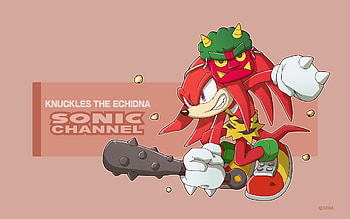 Knuckles the Echidna, Gaming, Sonic character HD wallpaper