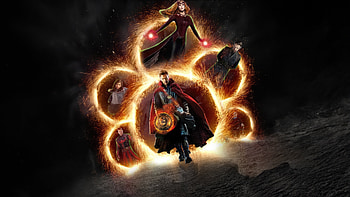 Sorcerous Odyssey Doctor Strange In The Multiverse Of Madness, doctor-strange-in-the-multiverse-of-madness, movies, superheroes, artwork, artist, digital-art, art, doctor-strange, scarlet-witch HD wallpaper