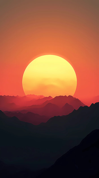 Horizon sunset, horizon, sunset HD phone wallpaper