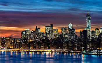 Manhattan Skyline FC, architecture, graphy, USA, beautiful, cityscape, Manhattan, scenery, wide screen, New York City, New York HD wallpaper