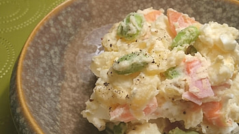 Potato salad, Soy beans, E cookbuzz HD wallpaper