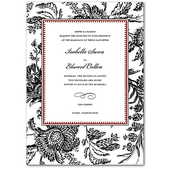 Wedding Invitation {Breaking Dawn}, movies, twilight sagas, breaking dawn, entertainment HD wallpaper