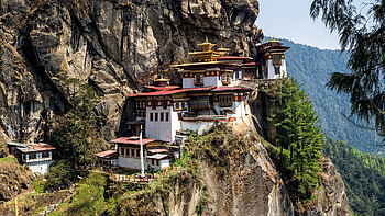 Paro Valley, Bhutan, Travels, Tigers Nest HD wallpaper