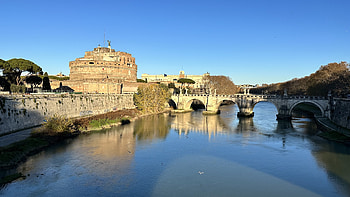 CASTELO SAN ANGELO, Rome, sunset, Italy, graphy, Vatican HD wallpaper
