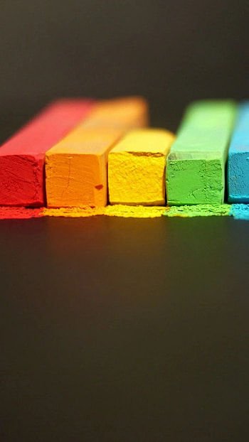 Pride, Colorful Chalk HD phone wallpaper