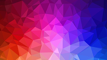 Blue geometric , Geometric, Red, , , Blue HD wallpaper