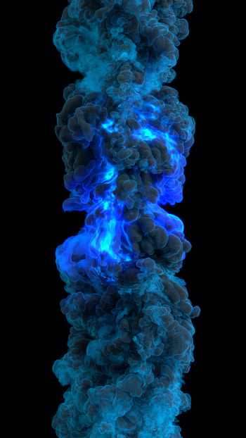 Smoked up blu and grey, electric blue, reef HD phone wallpaper