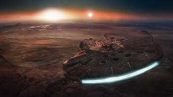 Space Scifi Star Wars Episode Fan Art 3 Dimensional, star-wars, scifi, 3d, artist, artwork, digital-art, deviantart HD wallpaper