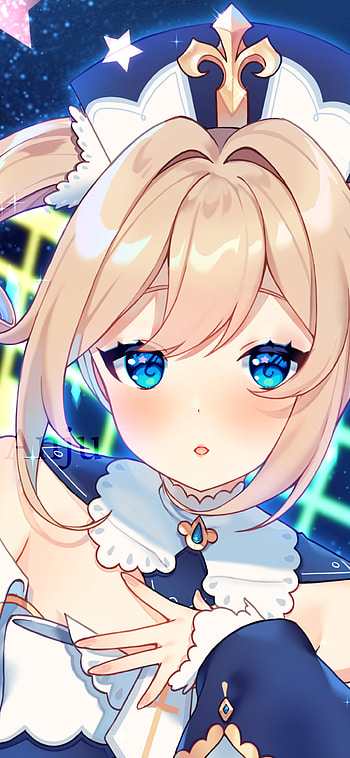 Barbara — Luminous Hydro Idol (Genshin ), video game, Genshin Impact HD phone wallpaper
