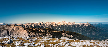 Nature, Sky, Mountains, Rocks, Horizon HD wallpaper
