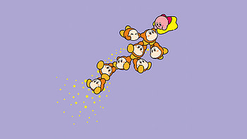 Kirby & Waddle Dee Starflight —, Kirby HD wallpaper
