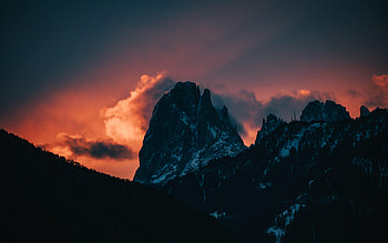 Nature, Sunset, Vertex, Top, Cloud, Lump HD wallpaper